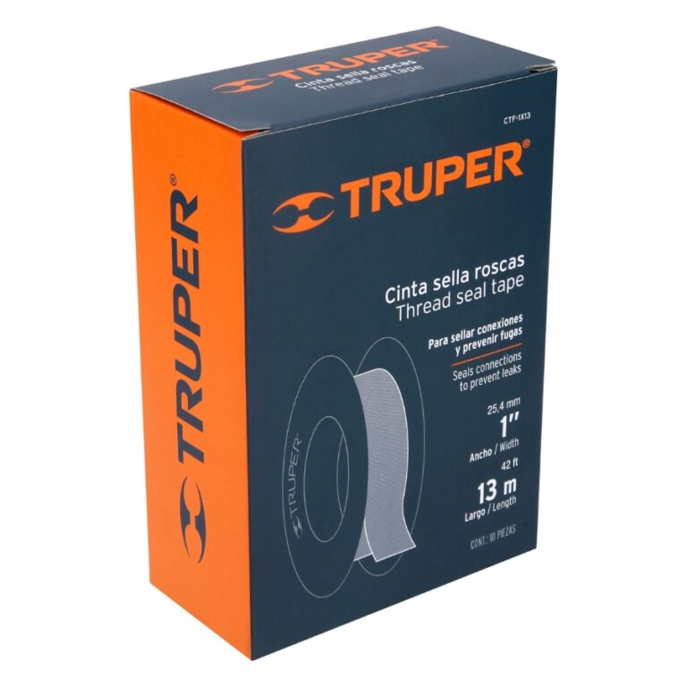 Cinta Teflón Truper 1 Multiusos Profesional 13m 12514 Maxxi Ferretería